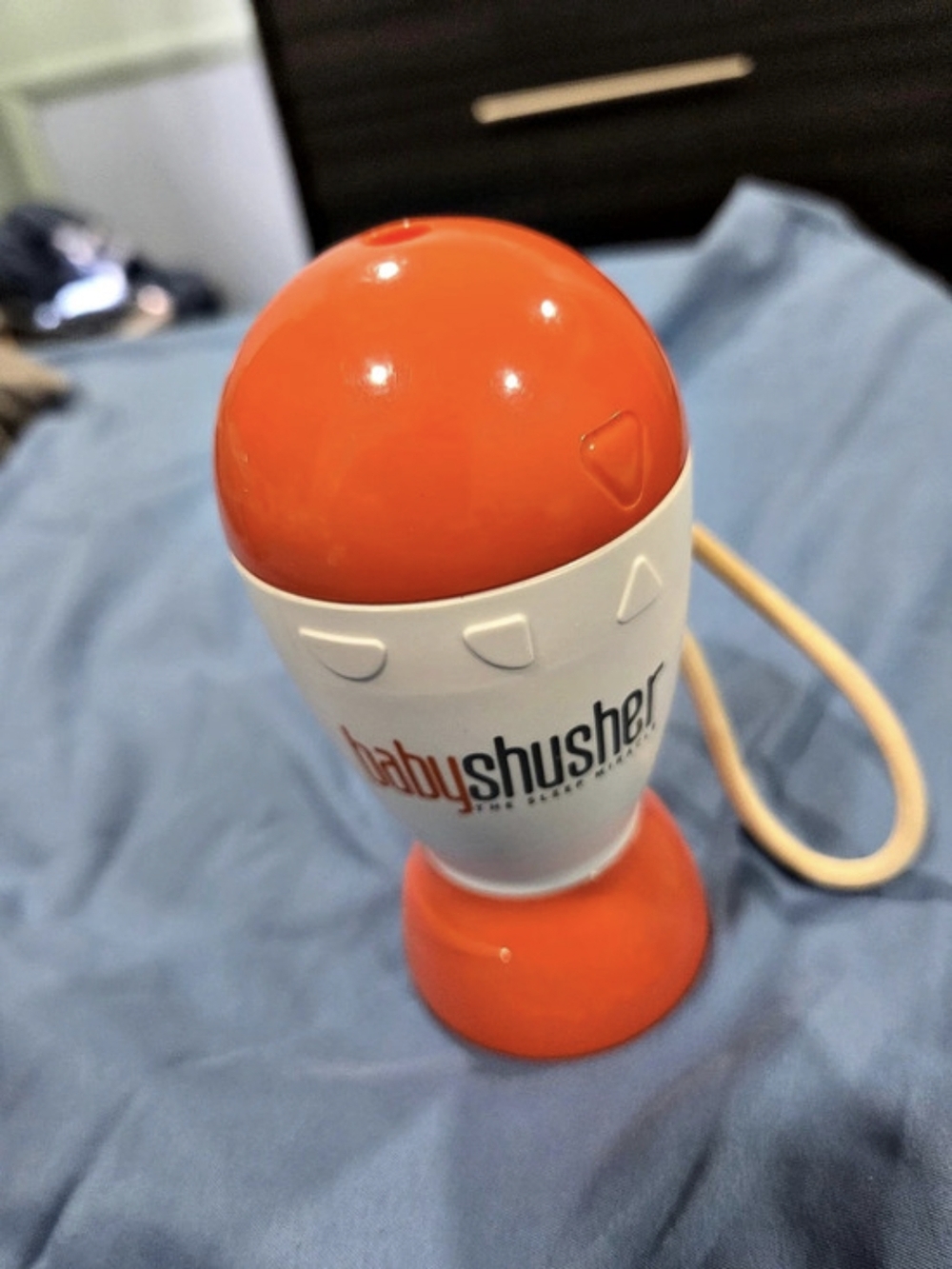baby shusher White & Orange Baby Sound Machine